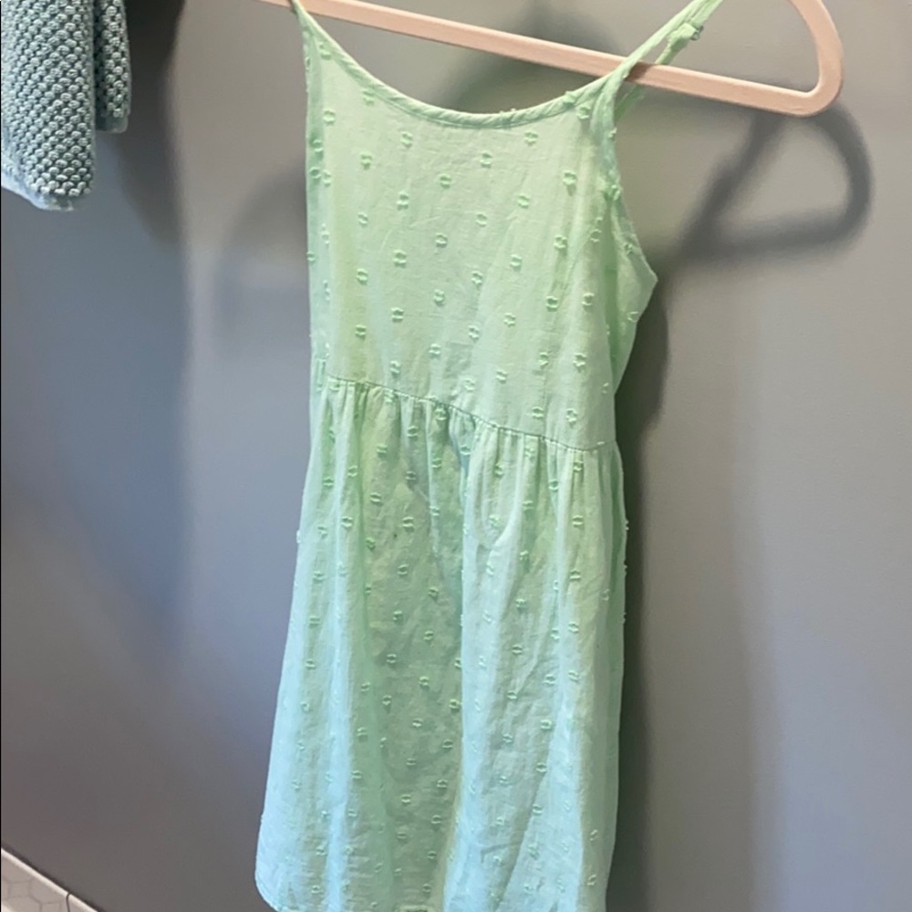 girls mint green dress